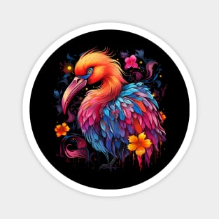 Flamingo Rainbow Magnet